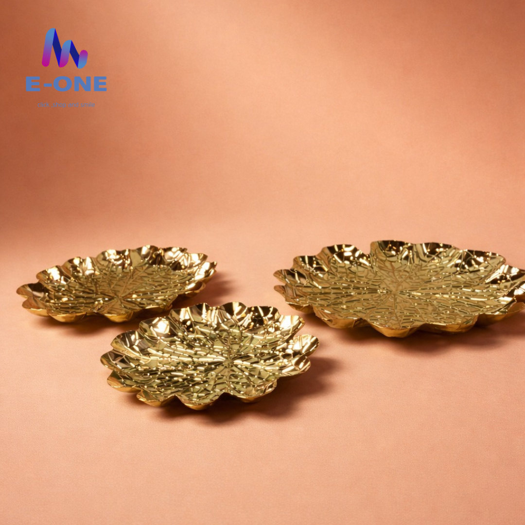 Antique Gold Leaf Tray