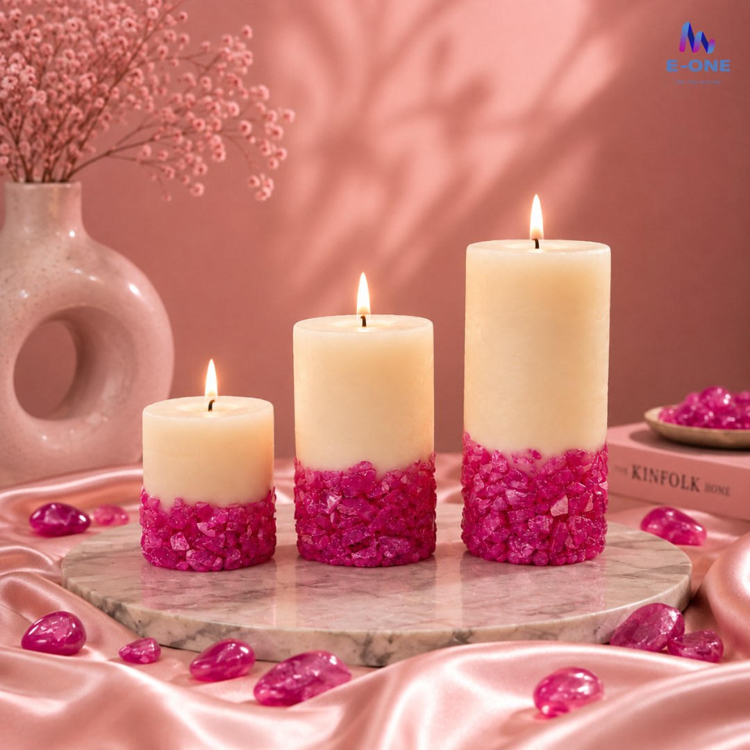 Berry Stone Candle