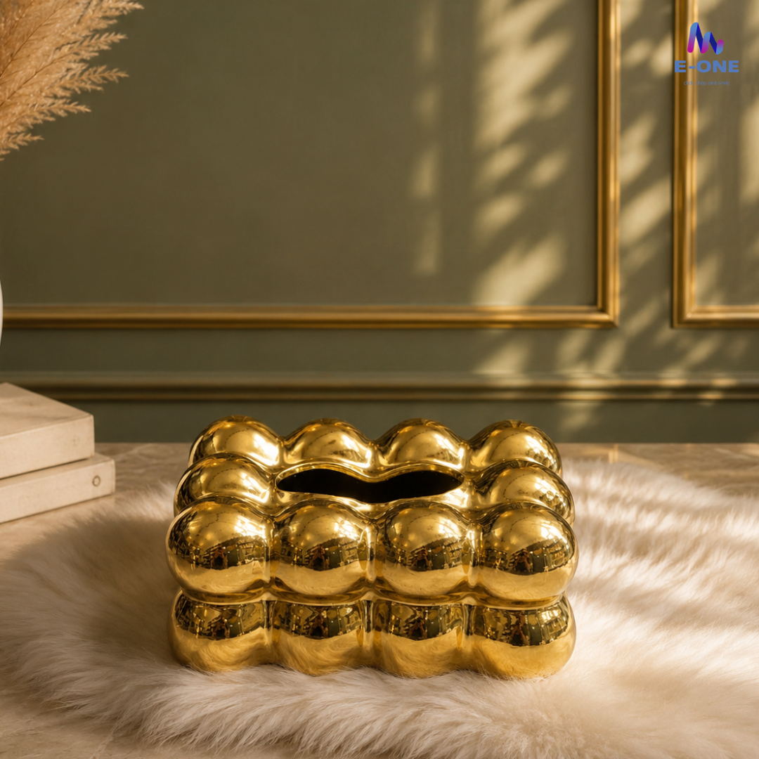 Lustre Bubble Tissue Holder