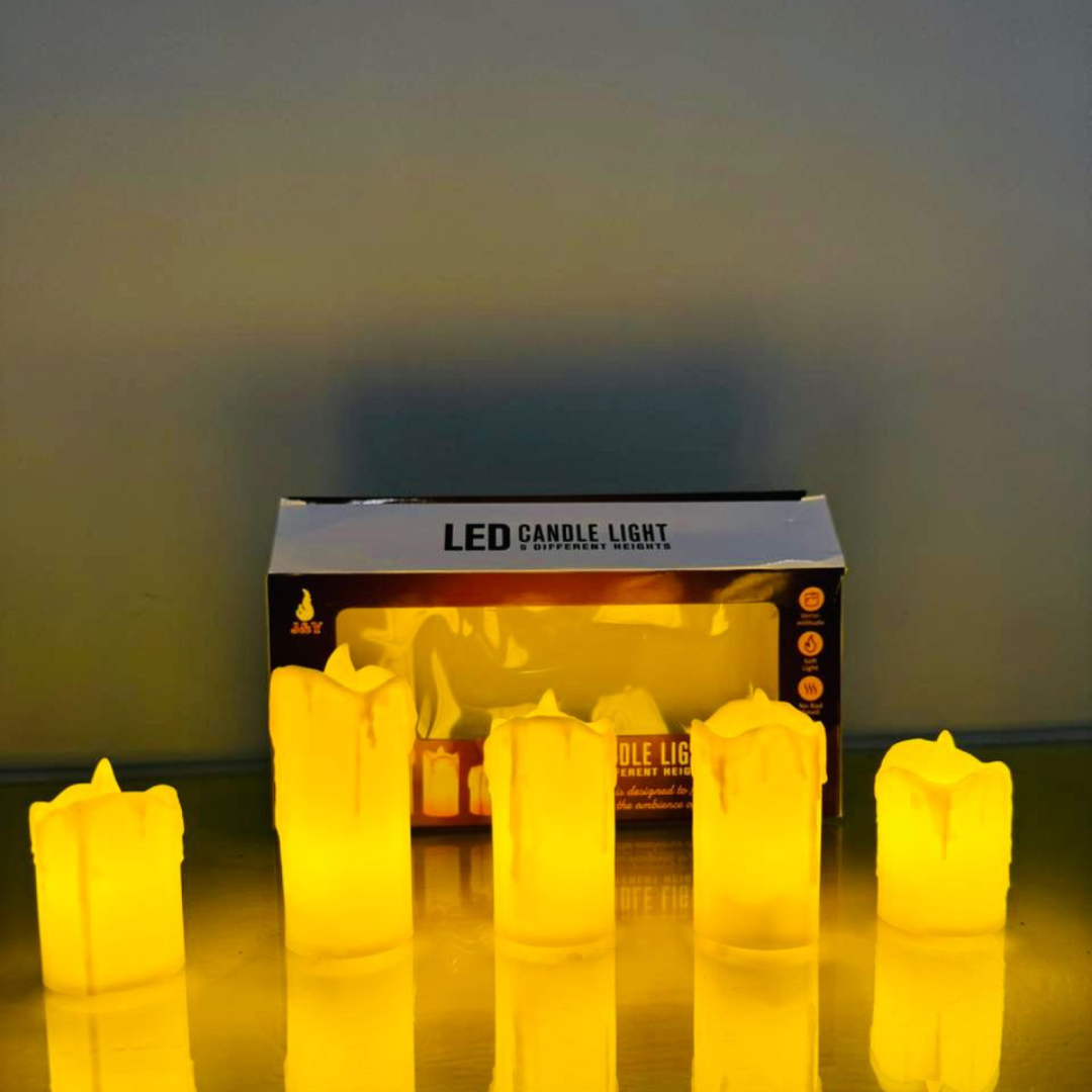 LED CANDLE LIGHT(Set of 5)