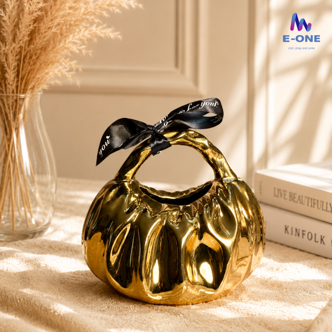 Luxe Pumpkin Tissue Box