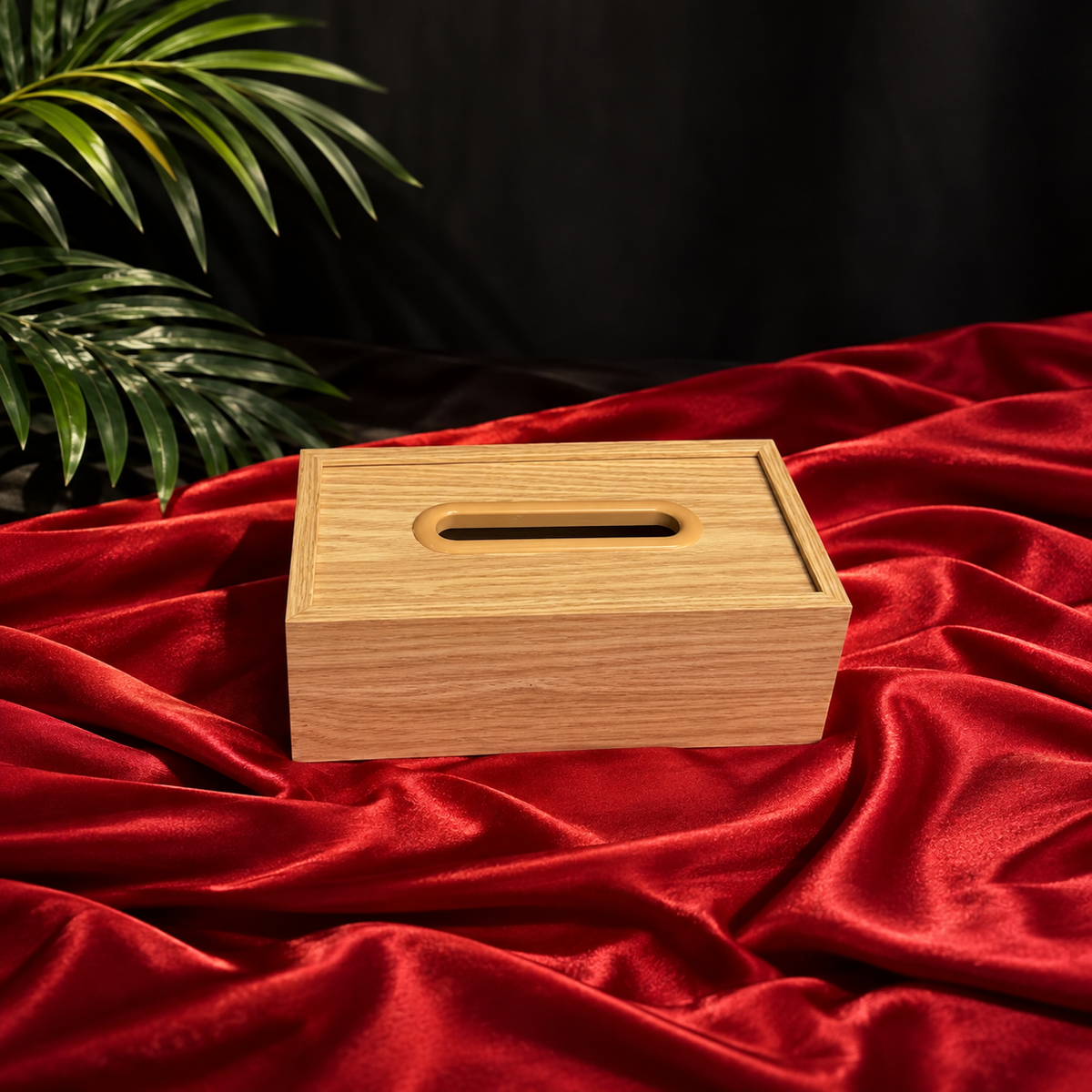Wooden Charm tissue box