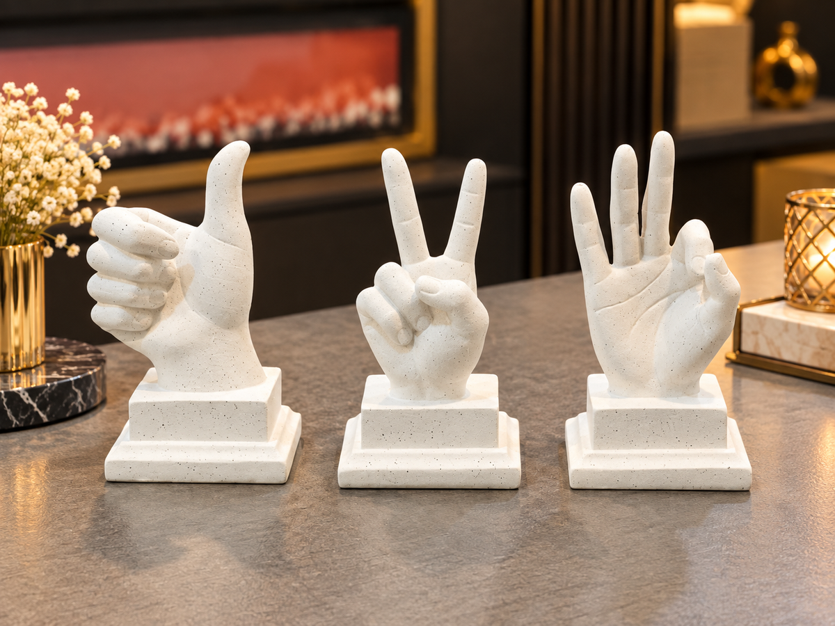 Sculpted Hands Trio