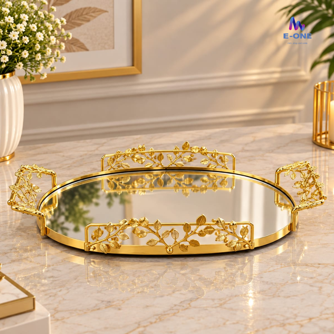 Golden Whimsy Tray