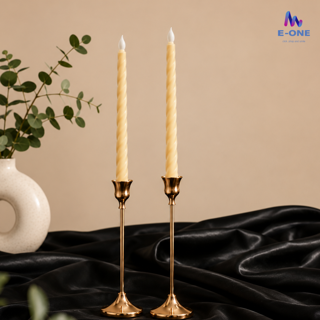 Twist Taper LED Candle