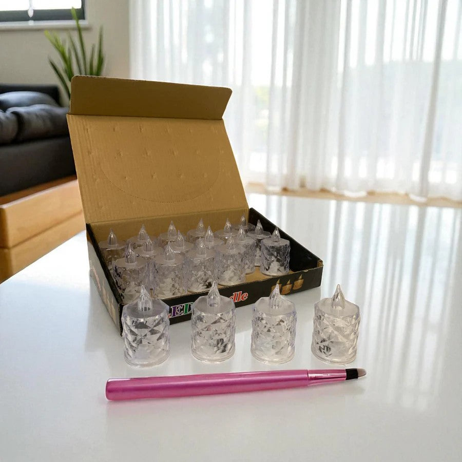 Crystal Flameless LED Candles