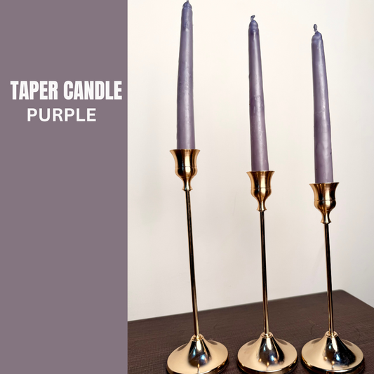 Taper Candle (Purple)