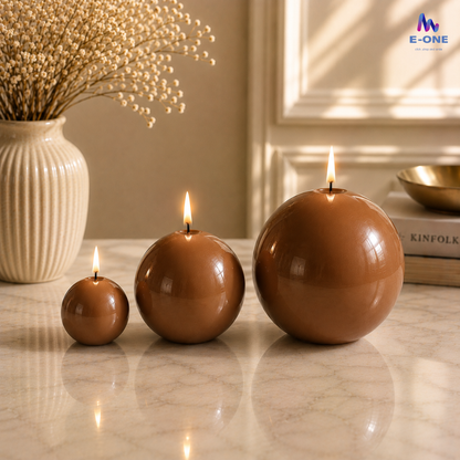 Sphere Wax Candles