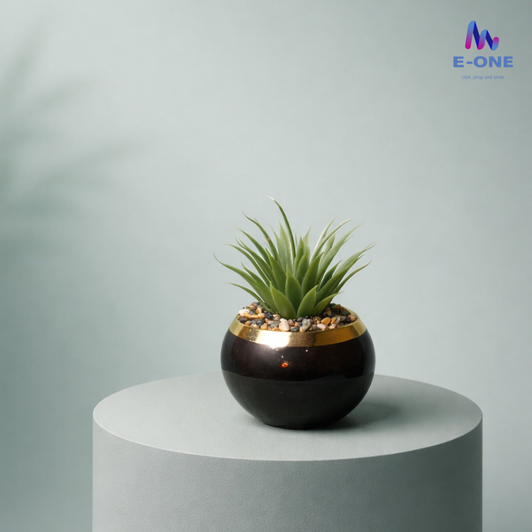 Luxe Globe Planter Set