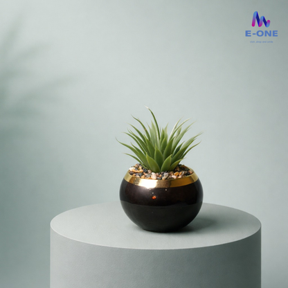 Luxe Globe Planter Set