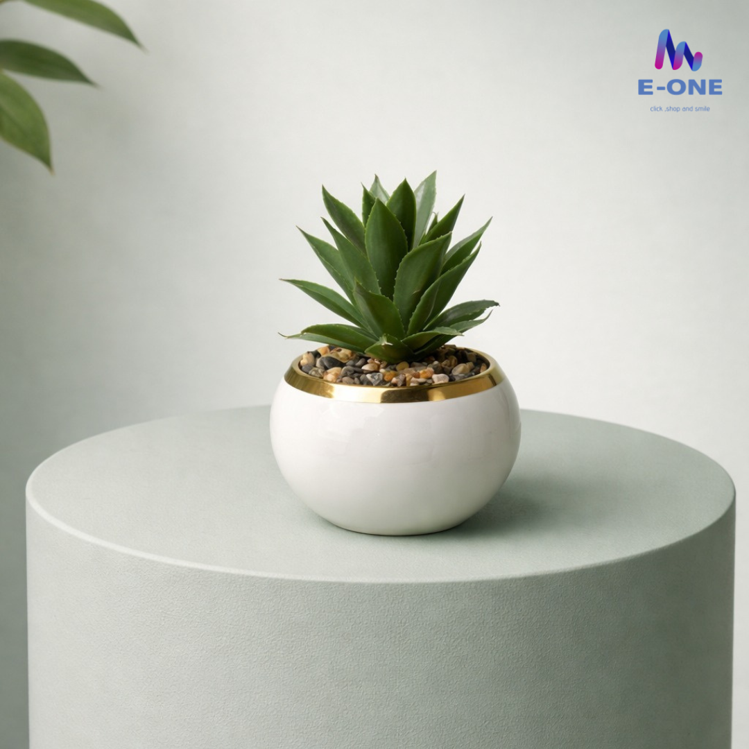 Luxe Globe Planter Set