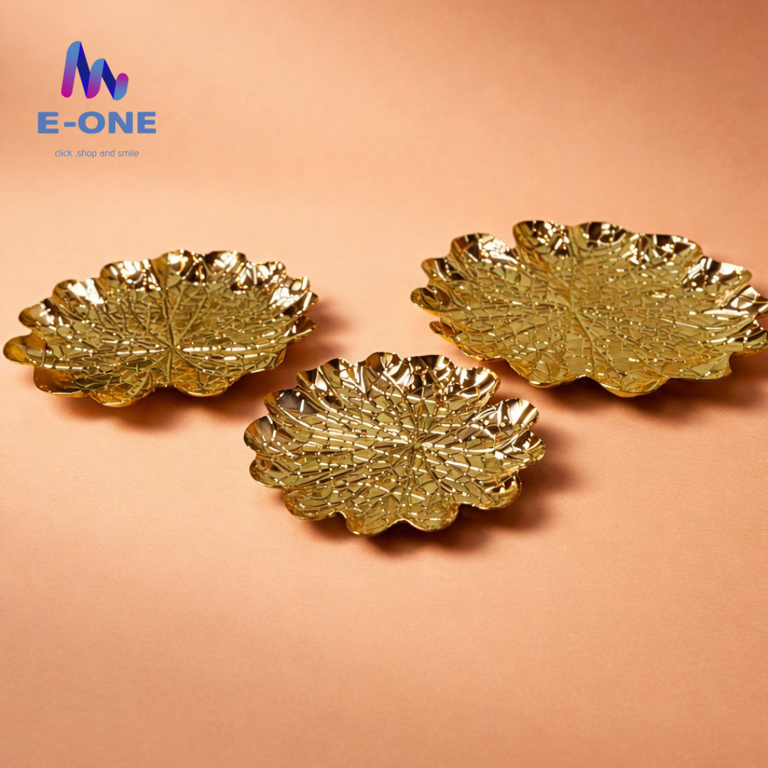Antique Gold Leaf Tray