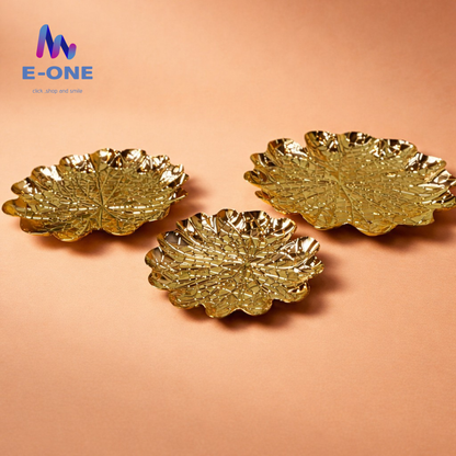 Antique Gold Leaf Tray