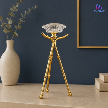 Majestic Crown Candle Holders