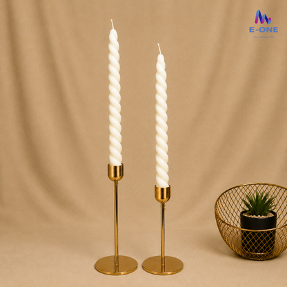 Long Spiral Wax Candle