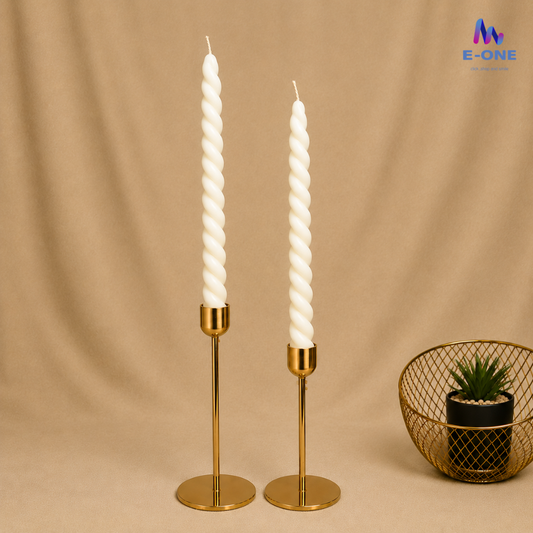 Long Spiral Wax Candle