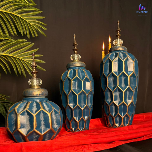 Blue Geometric Urns