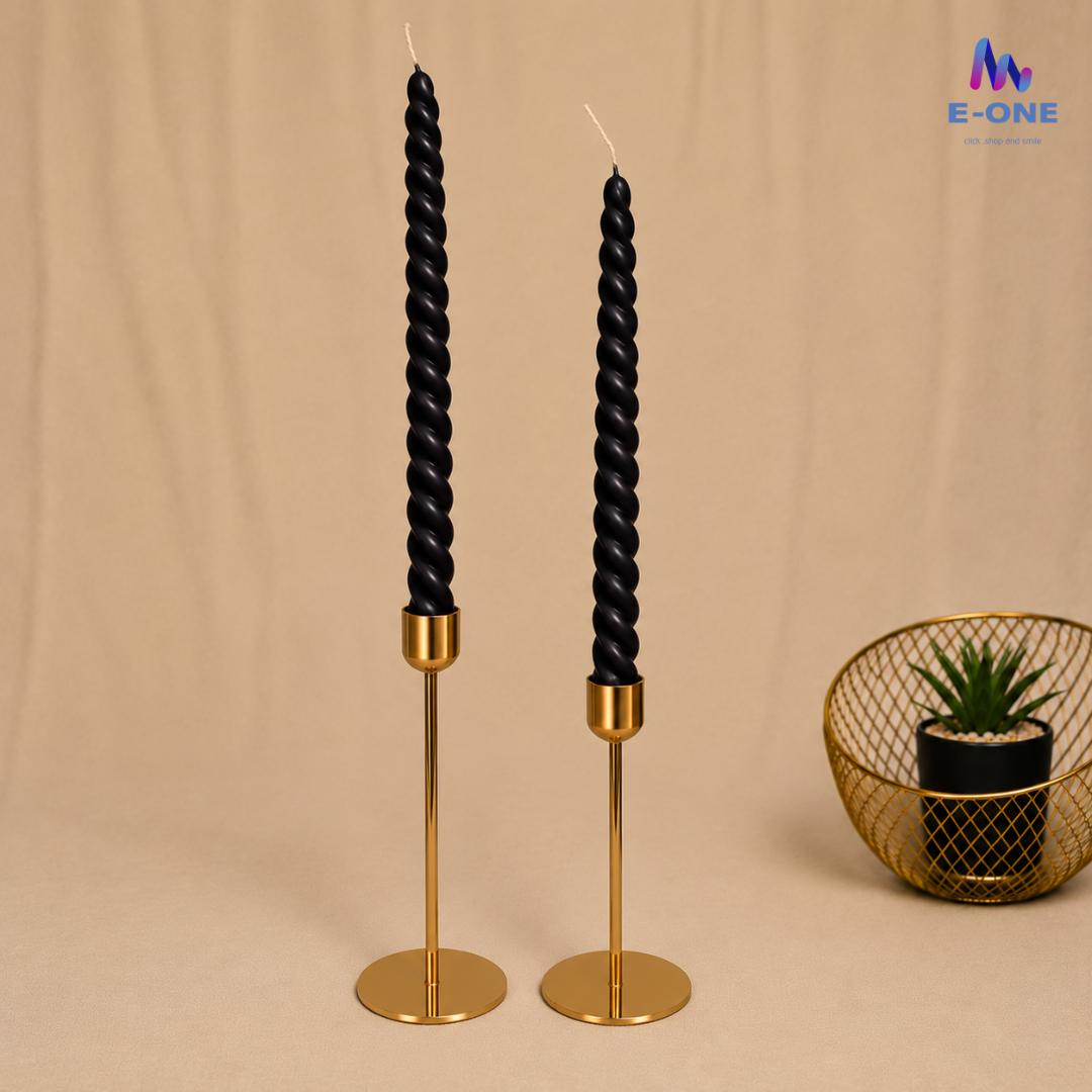 Long Spiral Wax Candle