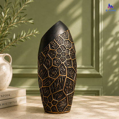 Midnight Mosaic Vase