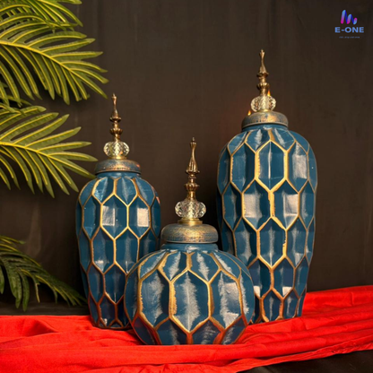Blue Geometric Urns