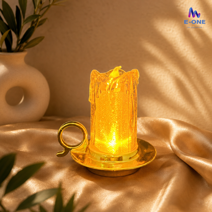 Crystal Drip Candle Holder