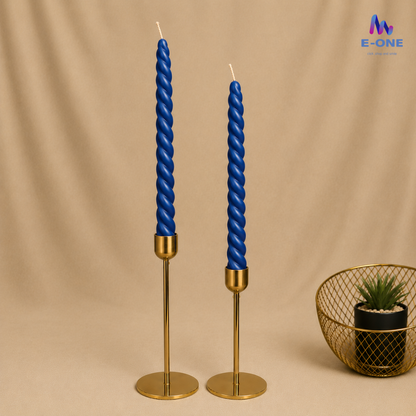 Long Spiral Wax Candle