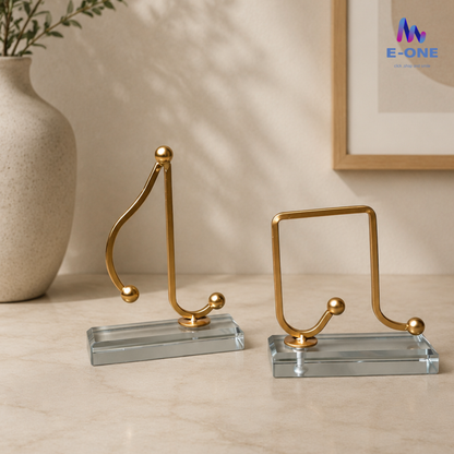 Music Note Crystal Sculpture