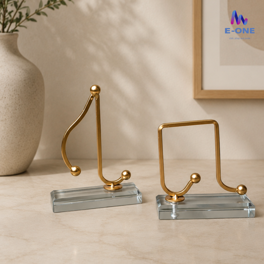Music Note Crystal Sculpture