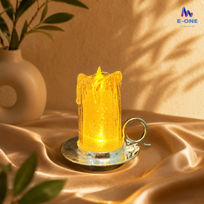 Crystal Drip Candle Holder