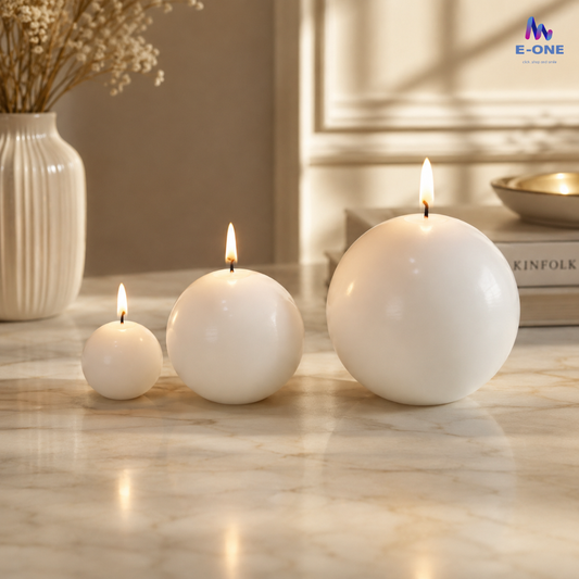 Sphere Wax Candles