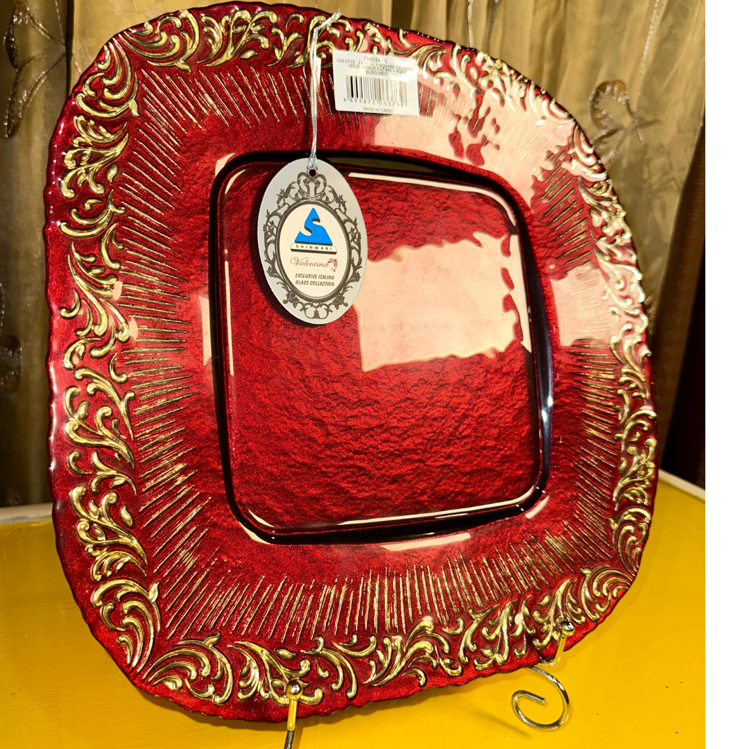 REGAL RED PLATTER