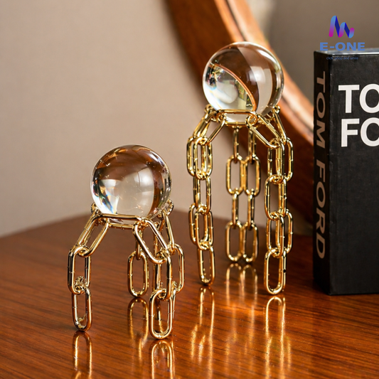 Crystal Ball Chain Stand