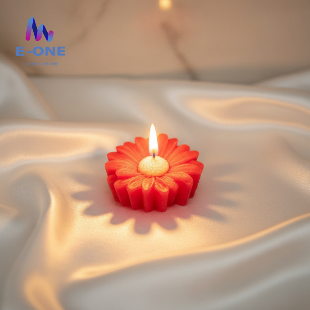 Daisy Flower Candles