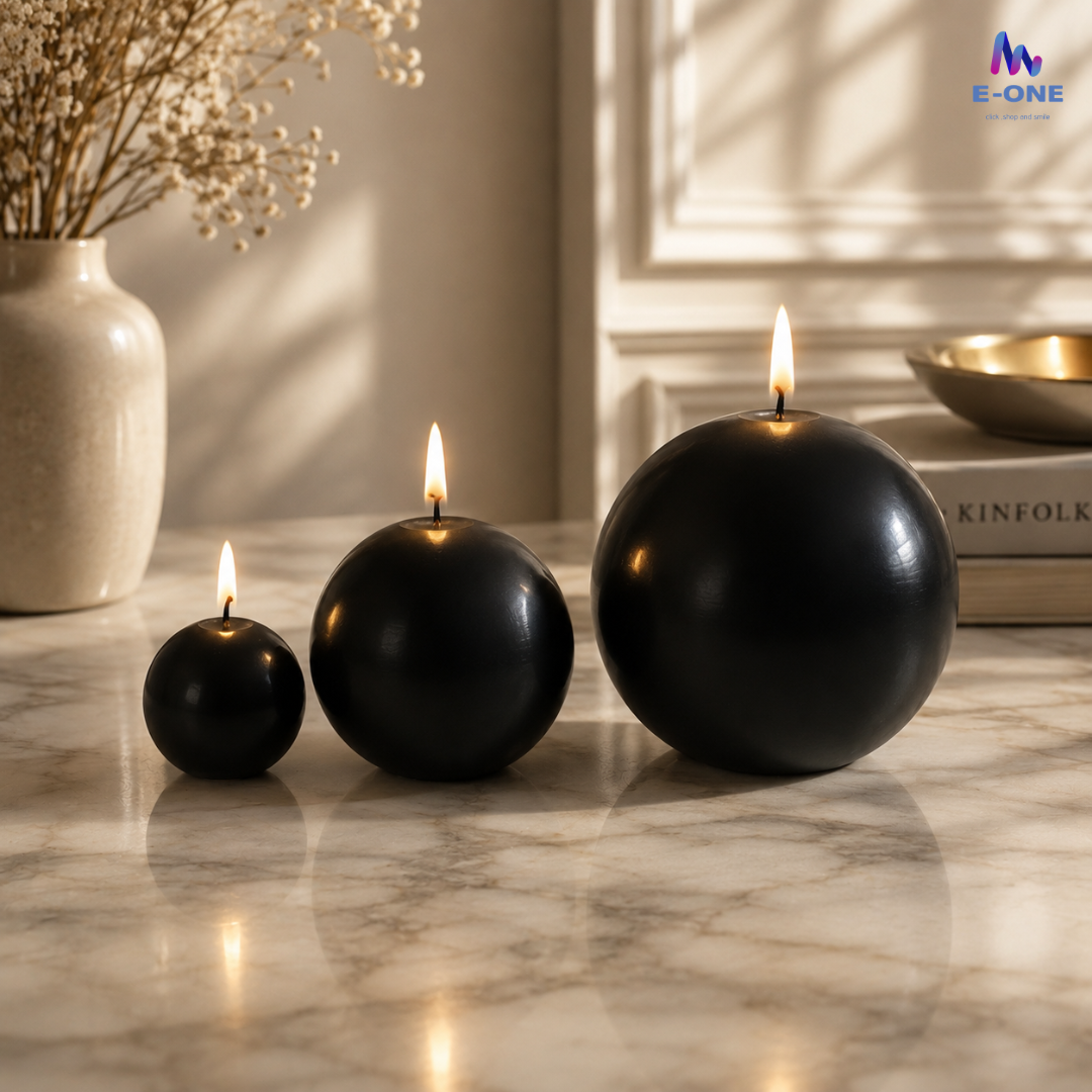 Sphere Wax Candles