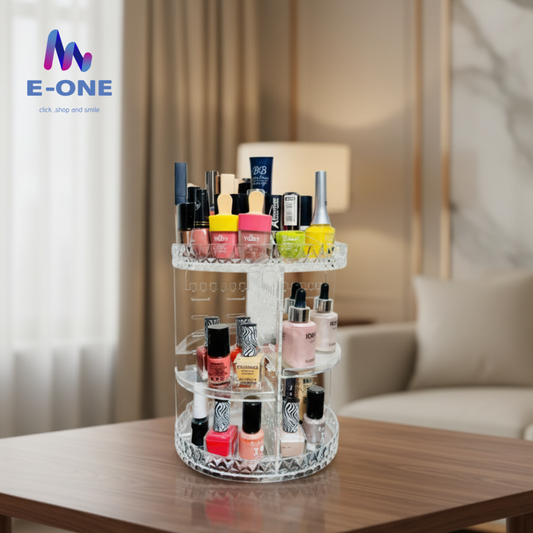 Acrylic Rotating MakeupnOrganizer