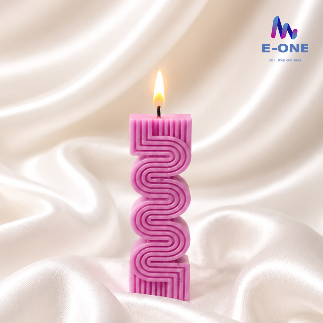 Candy Curve Candles