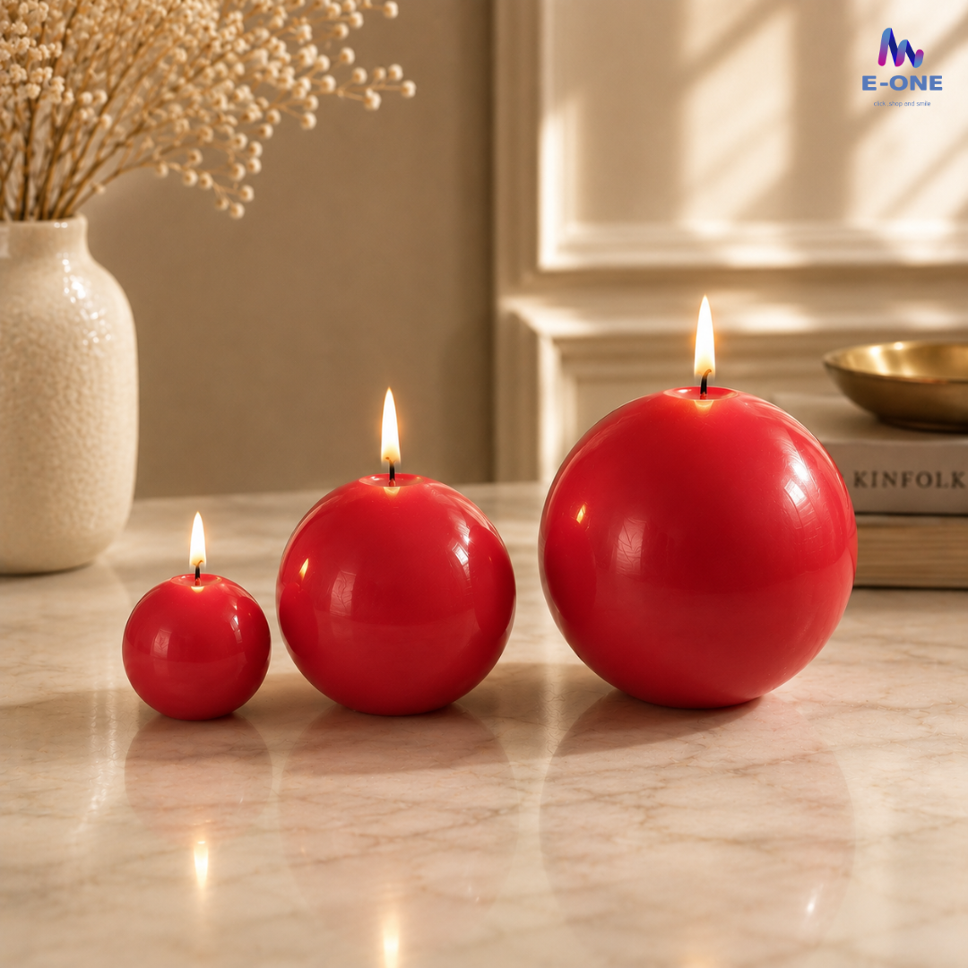 Sphere Wax Candles