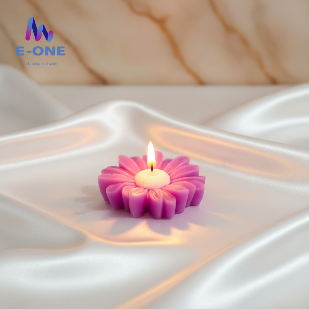 Daisy Flower Candles