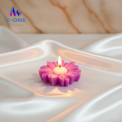 Daisy Flower Candles
