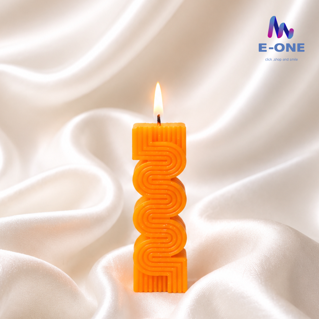 Candy Curve Candles