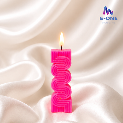 Candy Curve Candles