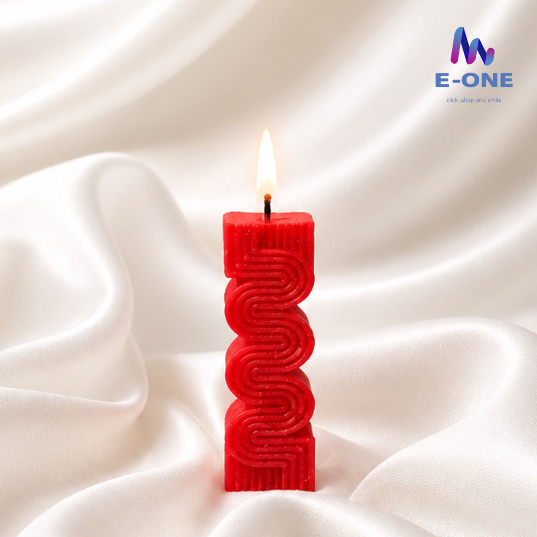 Candy Curve Candles