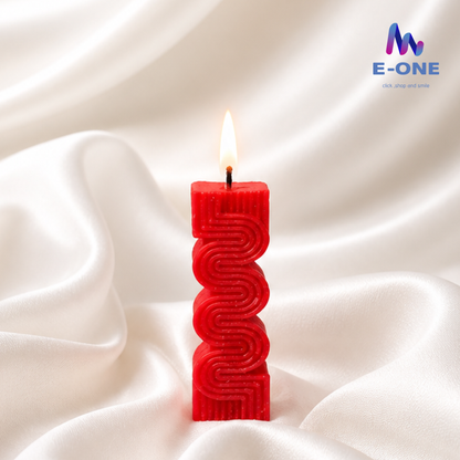 Candy Curve Candles