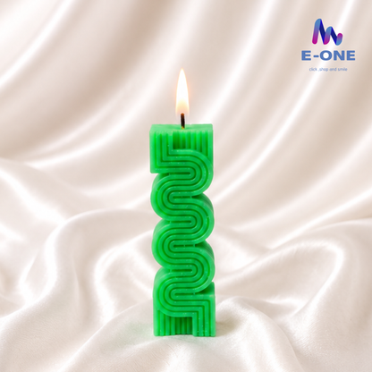 Candy Curve Candles