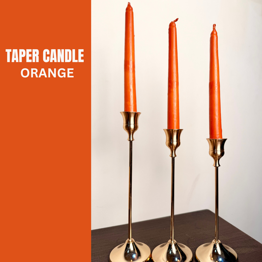 Taper Candle (Orange)