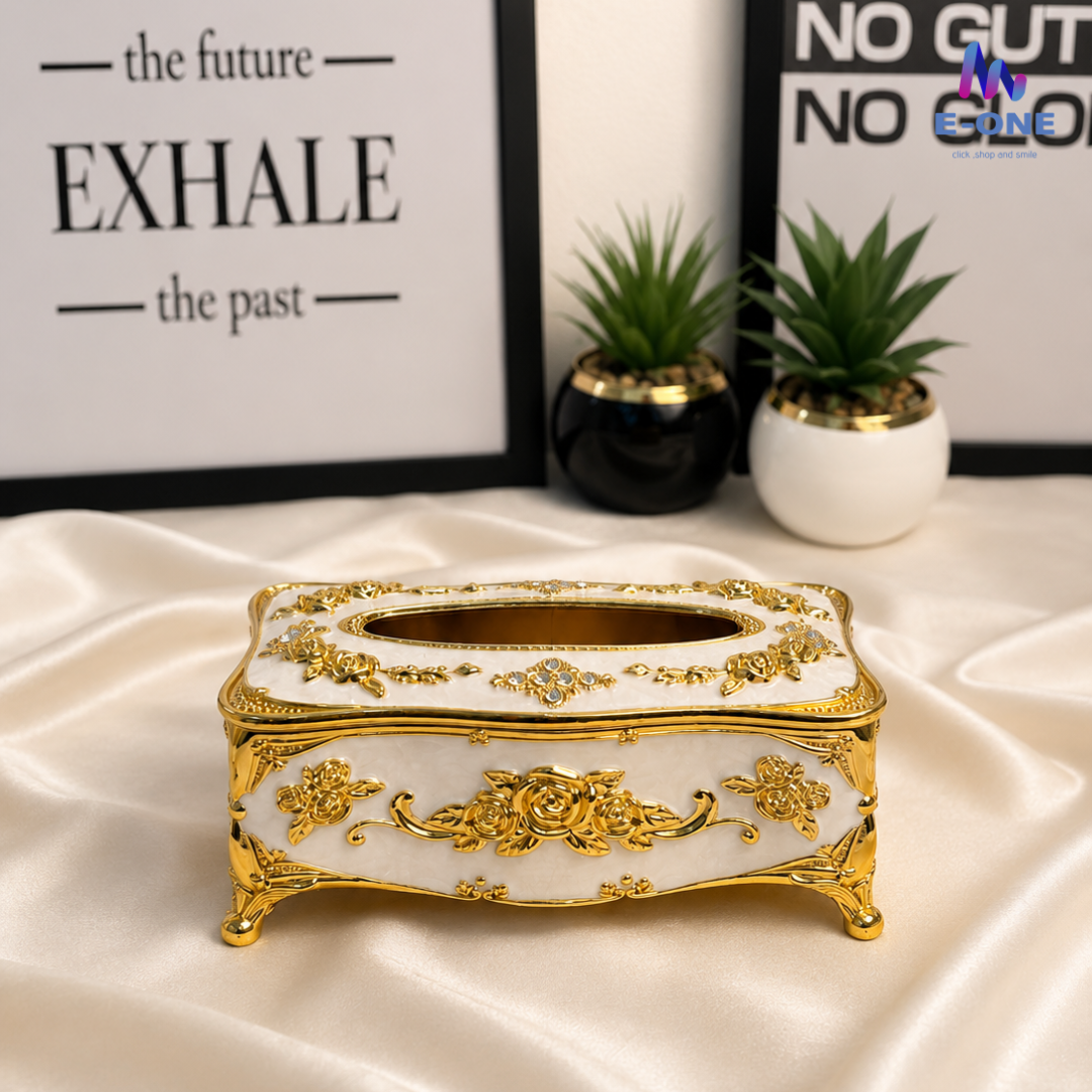 Royal Pearl Tissue Box
