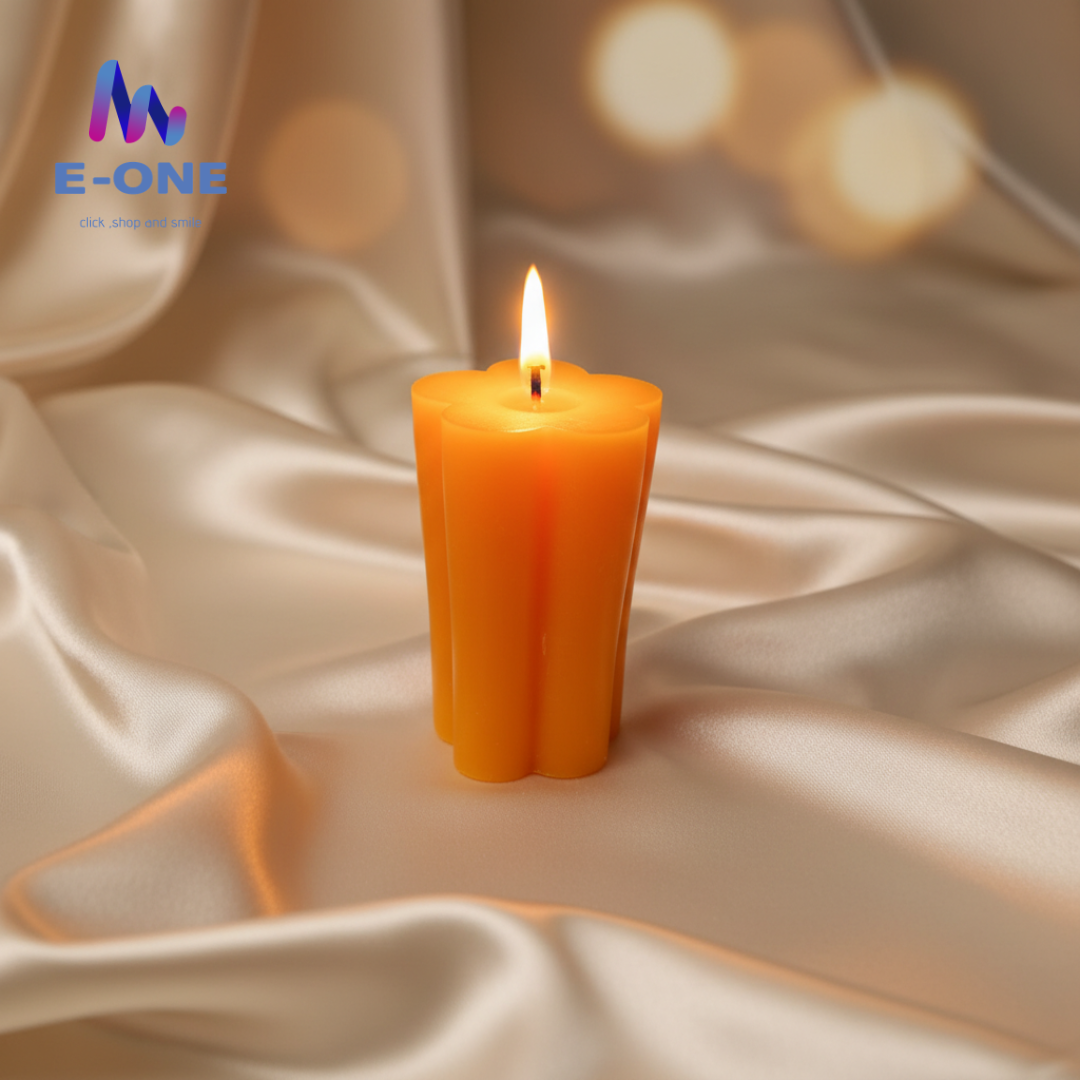Flower Column Candle