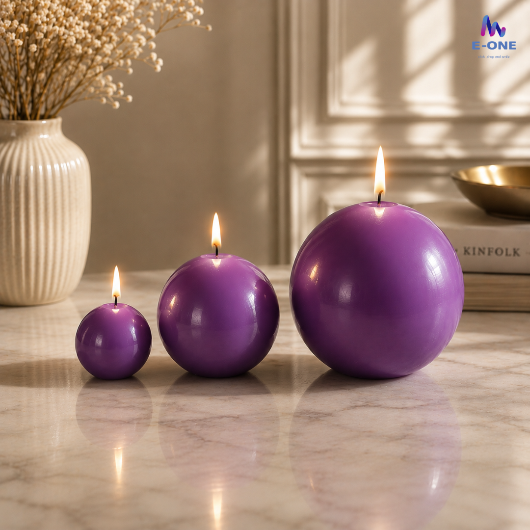 Sphere Wax Candles