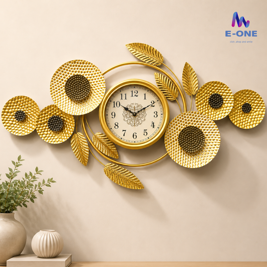 Imperial Gold Wall Clock