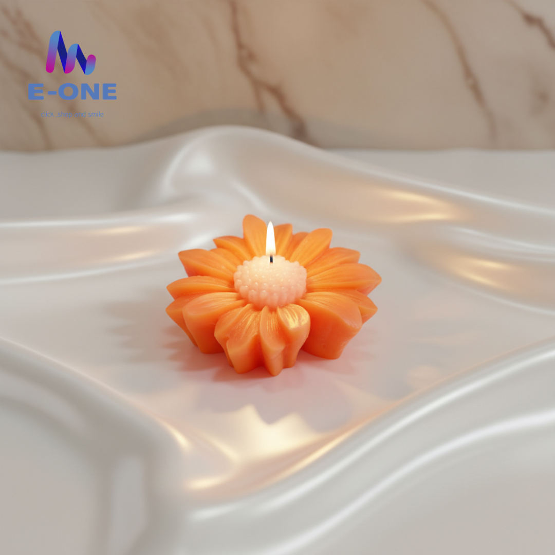 Daisy Flower Candles